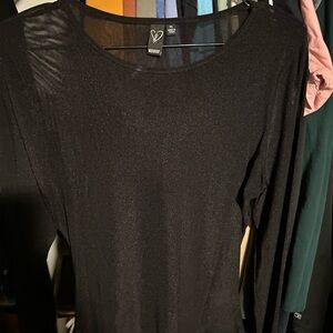 Windsor black sheer bodysuit